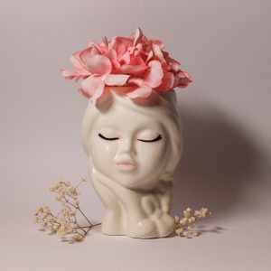 VASETTO VISO CON TRECCIA