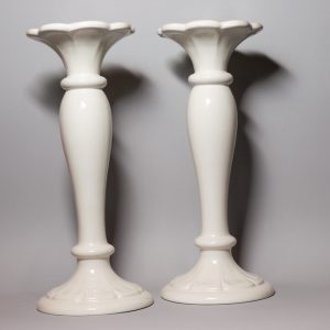CANDELABRI DESIGN MODERNO E BORDO A FIORE